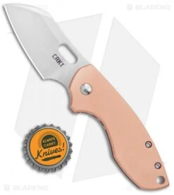 CRKT Pilar Frame Lock Knife Stainless Steel/Copper (2.4" Satin) 5311CU 7 CRKT Pilar Frame Lock Knife Stainless Steel/Copper (2.4" Satin) 5311CU -CRKT Knives Shop CRKT Pilar FL SS Copper Satin 5311CU BHQ 103633 jr bottlecap