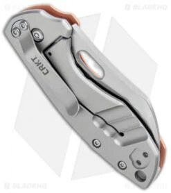 CRKT Pilar Frame Lock Knife Stainless Steel/Copper (2.4" Satin) 5311CU 6 CRKT Pilar Frame Lock Knife Stainless Steel/Copper (2.4" Satin) 5311CU -CRKT Knives Shop CRKT Pilar FL SS Copper Satin 5311CU BHQ 103633 jr side 2