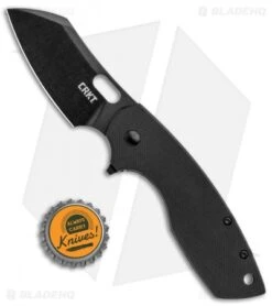 CRKT Pilar Large Frame Lock Flipper Knife Black G-10 (2.62" Black D2) 5315GKD2 -CRKT Knives Shop CRKT Pilar Large FL Flipper Black G 10 Black D2 5315GKD2 BHQ 92293 jr bottlecap