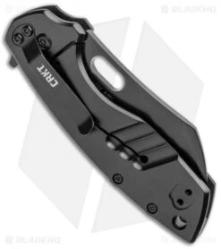 CRKT Pilar Large Frame Lock Flipper Knife Black G-10 (2.62" Black D2) 5315GKD2 -CRKT Knives Shop CRKT Pilar Large FL Flipper Black G 10 Black D2 5315GKD2 BHQ 92293 jr side