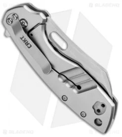 CRKT Pilar Large Frame Lock Flipper Knife Stainless Steel (2.62" Satin) 5315 -CRKT Knives Shop CRKT Pilar Large FL SS Satin 5315 BHQ 92276 jr side