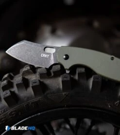 CRKT Pilar Large Frame Lock Knife OD Green G-10 (2.6" Black SW D2) BHQ Exclusive -CRKT Knives Shop CRKT Pilar Large Frame Lock Knife OD Green G 10 Black SW D2 BHQ Exclusive BHQ 117055 kp mx web
