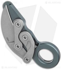 CRKT Provoke Compact Kinematic Morphing Karambit Folding Knife (2.4" Black) 4045 -CRKT Knives Shop CRKT Provoke Compact Kinematic Morphing Karambit Folding Knife Black 4045 BHQ 126212 jr side