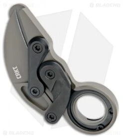 CRKT Provoke "Earth" Kinematic Morphing Karambit Folding Knife (2.4" Brown) -CRKT Knives Shop CRKT Provoke Earth Kinematic Morphing Karambit Brown 4040E BHQ 102503 jr side