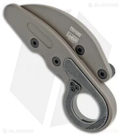 CRKT Provoke "Earth" Kinematic Morphing Karambit Folding Knife (2.4" Brown) -CRKT Knives Shop CRKT Provoke Earth Kinematic Morphing Karambit Brown 4040E BHQ 102503 jr spine