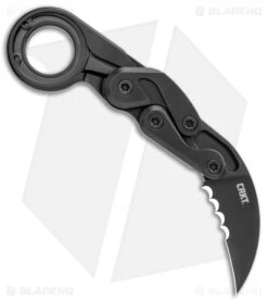 CRKT Provoke Kinematic Morphing Karambit Folding Knife (2.4" Serr) 4040V