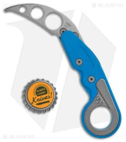 CRKT Provoke Trainer Kinematic Morphing Karambit Blue (2.48" SW) -CRKT Knives Shop CRKT Provoke Trainer Kinematic Morphing Karambit Blue SW BHQ 178652 jr bottlecap