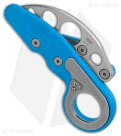 CRKT Provoke Trainer Kinematic Morphing Karambit Blue (2.48" SW) -CRKT Knives Shop CRKT Provoke Trainer Kinematic Morphing Karambit Blue SW BHQ 178652 jr spine