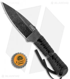 CRKT RMJ Utsidihi Fixed Blade Knife (3.5" Stonewash) 2752 -CRKT Knives Shop CRKT RMJ Utsidihi Dark SW 2752 BHQ 103914 jr bottlecap