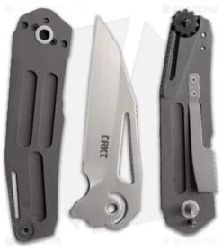 CRKT Dew Hara Raikiri Field Strip Knife Black Al (3.75" Satin) 5040 7 CRKT Dew Hara Raikiri Field Strip Knife Black Al (3.75" Satin) 5040 -CRKT Knives Shop CRKT Raikiri jr apart
