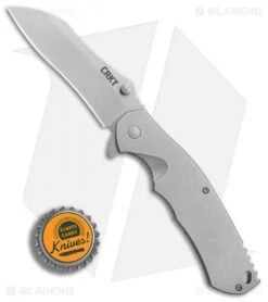 CRKT Rasp Frame Lock Flipper Knife Stainless Steel (3.67" Stonewash) 2081 7 CRKT Rasp Frame Lock Flipper Knife Stainless Steel (3.67" Stonewash) 2081 -CRKT Knives Shop CRKT Rasp Stainless steel sw BHQ 76686 er bottlecap