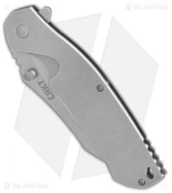 CRKT Rasp Frame Lock Flipper Knife Stainless Steel (3.67" Stonewash) 2081 6 CRKT Rasp Frame Lock Flipper Knife Stainless Steel (3.67" Stonewash) 2081 -CRKT Knives Shop CRKT Rasp Stainless steel sw BHQ 76686 er spine