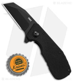 CRKT Graham Razelcliffe Frame Lock Knife Black G-10 (2.4" Black) -CRKT Knives Shop CRKT Razelcliffe Black G10 Black Black BHQ 140695 td size