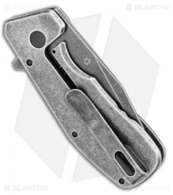 CRKT Razelcliffe Compact Frame Lock Knife Stainless Steel (2.4" Black SW) 4021 -CRKT Knives Shop CRKT Razelcliffe Compact Frame Lock Knife Stainless Steel 2.4in Black SW 4021 BHQ 113911 LS Side