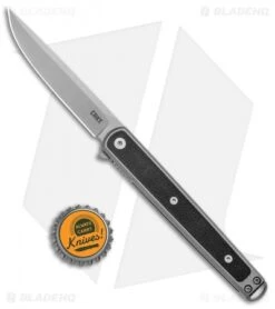 CRKT Rogers Seis Liner Lock Knife Black GRN (3.4" Bead Blast) -CRKT Knives Shop CRKT Richard Rogers Seis Glass Reinforced Nylon LL BB BHQ 138963 jr bottlecap