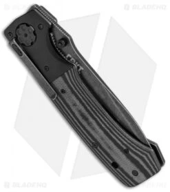 CRKT Ruger Knives All-Cylinders +P Liner Lock Knife G-10 (5" Black SW) R2003K -CRKT Knives Shop CRKT Ruger All Cylinders P LL G 10 Black SW R2003K BHQ 52576 jr side