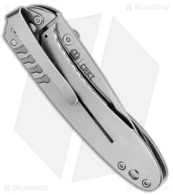 CRKT Ruger Knives Lerch Over-Bore Frame Lock Knife (2.95" Stonewash) R2801 -CRKT Knives Shop CRKT Ruger Lerch Over Bore FL SW R2801 BHQ 76851 jr side