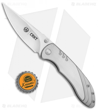 CRKT Ruger Knives Trajectory Frame Lock Knife (3.25" Satin) R2802 4 CRKT Ruger Knives Trajectory Frame Lock Knife (3.25" Satin) R2802 - Image 4