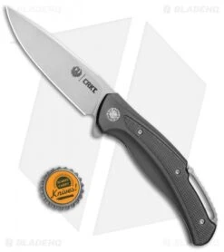 CRKT Ruger Knives Windage Liner Lock Knife Black Aluminum (3.78" SW) R2401 -CRKT Knives Shop CRKT Ruger Windage LL Black Alum SW R2401 BHQ 76849 jr bottlecap