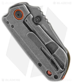 CRKT Schwarz Overland Compact Frame Lock Knife OD Green G-10 (2.24" Black) 6277 -CRKT Knives Shop CRKT Schwarz Overland Compact FL OD Green G 10 BW BHQ 178658 jr side