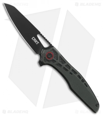 CRKT Schwarz Thero Liner Lock Knife Black GFN (3" Black) 6290 1 CRKT Schwarz Thero Liner Lock Knife Black GFN (3" Black) 6290