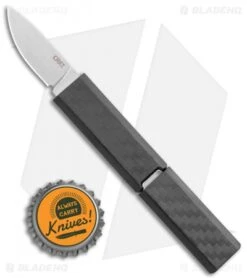 CRKT Scribe Fixed Blade Knife Black GRN (1.8" Stonewash) 2425 -CRKT Knives Shop CRKT Scribe Fixed Blade Black GRN SW 2425 BHQ 119327 jr bottlecap