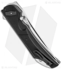 CRKT Seismic Deadbolt Lock Knife Black G-10 (3.9" Satin) 5401 -CRKT Knives Shop CRKT Seismic Deadbolt Lock Black G 10 Satin 5401 BHQ 92270 jr side