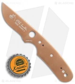 CRKT Side Hawg 2 Fixed Blade Neck Knife W/ Pivot Sheath (2.25" Bronze) 2404BR -CRKT Knives Shop CRKT Side Hawg 2 neck knife pivot sheath bronze 2404BR BHQ 69071 er size