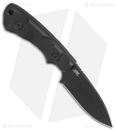 CRKT Siwi Drop Point Fixed Blade Knife Black G-10 (3.34" Black) 2082 2 CRKT Siwi Drop Point Fixed Blade Knife Black G-10 (3.34" Black) 2082 - Image 2