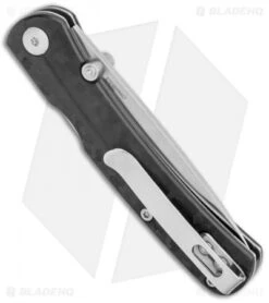 CRKT Steigerwalt Kith Front Lock Knife Black GRN (3" Satin) 6433 -CRKT Knives Shop CRKT Steigerwalt Kith Front Lock Black GRN Satin 6433 BHQ 126214 jr side