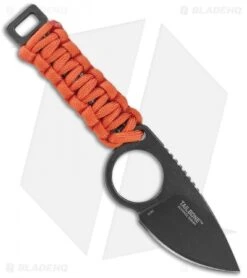 Blade HQ Shop -CRKT Knives Shop CRKT Tailbone Fixed Black Orange Cord BHQ 119326 jr back