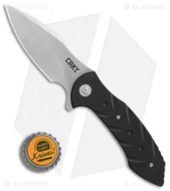 CRKT Ochs Terrestrial Liner Lock Knife Black G-10 (3.3" Satin) 5370 7 CRKT Ochs Terrestrial Liner Lock Knife Black G-10 (3.3" Satin) 5370 -CRKT Knives Shop CRKT Terrestrial Black G10 satin BHQ 76680 er bottlecap