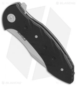 CRKT Ochs Terrestrial Liner Lock Knife Black G-10 (3.3" Satin) 5370 6 CRKT Ochs Terrestrial Liner Lock Knife Black G-10 (3.3" Satin) 5370 -CRKT Knives Shop CRKT Terrestrial Black G10 satin BHQ 76680 er spine
