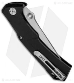 CRKT Tighe Tac Two Clip Point Automatic Knife GRN (3.38" Satin) 5230-Conv -CRKT Knives Shop CRKT Tighe Tac Two Clip GRN CONV CRKT 5230 BHQ 71815 jr side