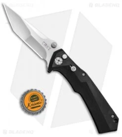 CRKT Tighe Tac Two Tanto Automatic Knife GRN (3.25" Satin) 5235-Conv -CRKT Knives Shop CRKT Tighe Tac Two Tanto GRN CONV CRKT 5235 BHQ 71811 jr bottlecap
