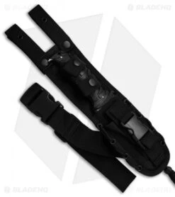 CRKT Ultima Tactical Fixed Blade Knife Black GFN (4.8" Gray Serr) 2125 5 CRKT Ultima Tactical Fixed Blade Knife Black GFN (4.8" Gray Serr) 2125 -CRKT Knives Shop CRKT Ultima Tactical GFN Gray Serr 2125 BHQ 49845 jr sheath