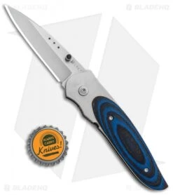 CRKT Viele Wasp Liner Lock Knife Black/Blue G-10 (2.8" Bead Blast) 8002 7 CRKT Viele Wasp Liner Lock Knife Black/Blue G-10 (2.8" Bead Blast) 8002 -CRKT Knives Shop CRKT Viele Wasp LL Black Blue G 10 BB 8002 BHQ 87016 jr bottlecap