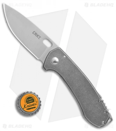 CRKT Vox Amicus Frame Lock Knife SS (3.375" Stonewash) 5445X *Factory Second 4 CRKT Vox Amicus Frame Lock Knife SS (3.375" Stonewash) 5445X *Factory Second - Image 4