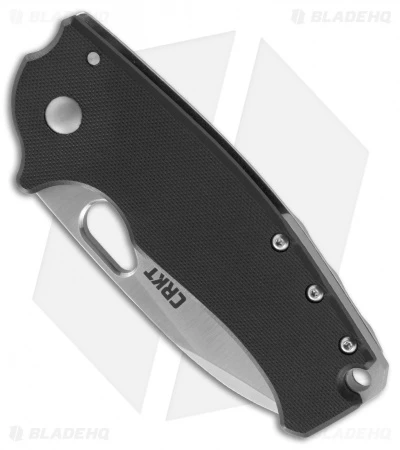 CRKT Vox Large Batum Frame Lock Knife Black G-10 (3.1" Satin) 5453 2 CRKT Vox Large Batum Frame Lock Knife Black G-10 (3.1" Satin) 5453 - Image 2