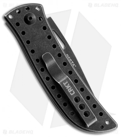 CRKT Desta Lock Back Folding Knife (2.50" Black Stonewash) 2784 3 CRKT Desta Lock Back Folding Knife (2.50" Black Stonewash) 2784 - Image 3