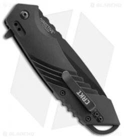 CRKT Directive Tanto Liner Lock Knife (3.6" Black) 1062 -CRKT Knives Shop CRKT directive tanto black 1062 BHQ 51808 er side