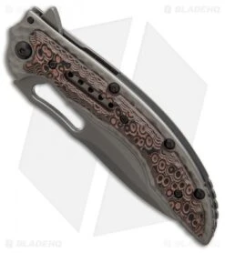 CRKT Ikoma Fossil Frame Lock Knife (3.96" Gray Serr) 5471K 5 CRKT Ikoma Fossil Frame Lock Knife (3.96" Gray Serr) 5471K -CRKT Knives Shop CRKT ikoma fossil gray serr 5471K BHQ 21379 er spine