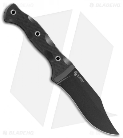 CRKT Rakkasan "Forged By War" Fixed Blade Knife Black G-10 (4.8" Black) 1520 3 CRKT Rakkasan "Forged By War" Fixed Blade Knife Black G-10 (4.8" Black) 1520 - Image 3