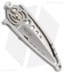 CRKT Van Hoy Snap Lock Folding Knife (2.5" Bead Blast Serr) 5112N -CRKT Knives Shop CRKT snap lock serrated 5112N BHQ 51825 er side