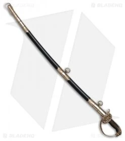 Blade HQ Shop -CRKT Knives Shop Cold Steel Civillian Military Dress Saber Left Hand Satin BHQ 44219 er sheath