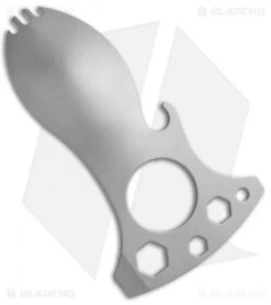 CRKT Eat'N Tool Titanium (Silver) 9100TI -CRKT Knives Shop EatN Tool 9100TI BHQ 50102 jr back