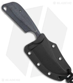 Flytanium Black Micarta + CRKT Folts Minimalist Persian Knife (2.25" Satin) -CRKT Knives Shop Flytanium Black Micarta CRKT Folts Minimalist Persian Satin BHQ 174899 jr sheath