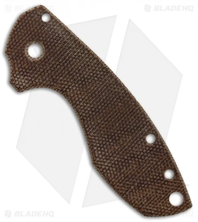 Karbadize CRKT Pilar Replacement Scale - Natural Canvas Micarta 1 Karbadize CRKT Pilar Replacement Scale - Natural Canvas Micarta