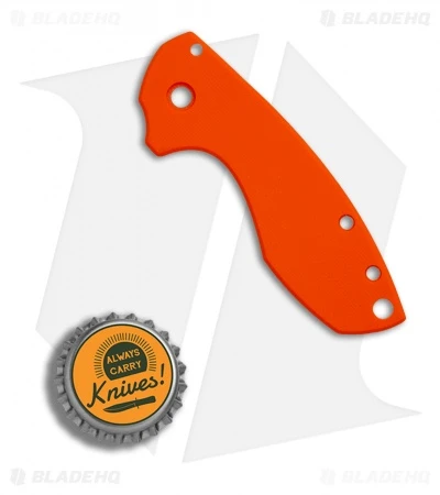 Karbadize CRKT Pilar Replacement Scale - Orange G-10 2 Karbadize CRKT Pilar Replacement Scale - Orange G-10 - Image 2