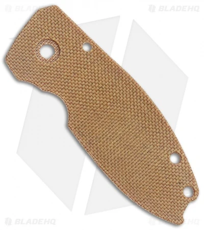 Karbadize CRKT Squid Replacement Scale - Natural Canvas Micarta 1 Karbadize CRKT Squid Replacement Scale - Natural Canvas Micarta